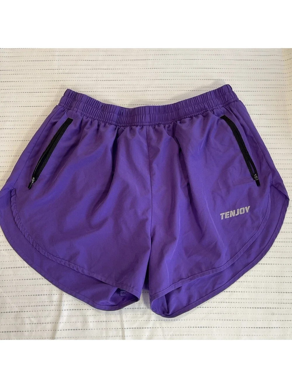 Tenjoy Men’s Large Athletic 3” Running Shorts (Multicolor Lot Of 5)